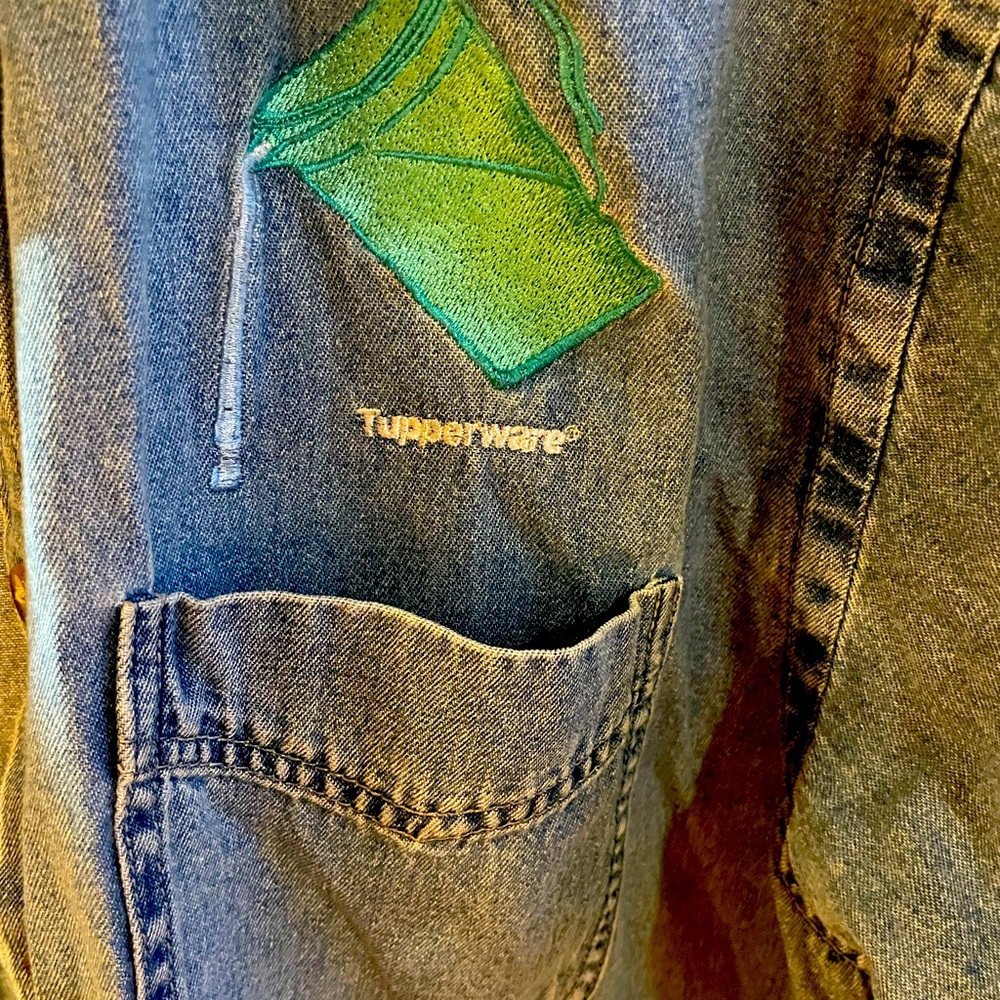 Tupperware Logo Vintage Denim shirt